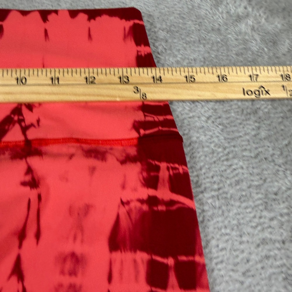 Lululemon Wunder Under High Rise 28" Leggings Women 8 Shibori Pop Persian Red - Picture 6 of 9